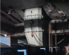 西塞電廠曲線落煤管改造工程